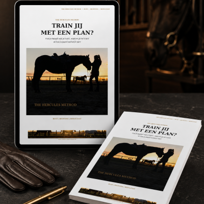 train met een plan voorkant